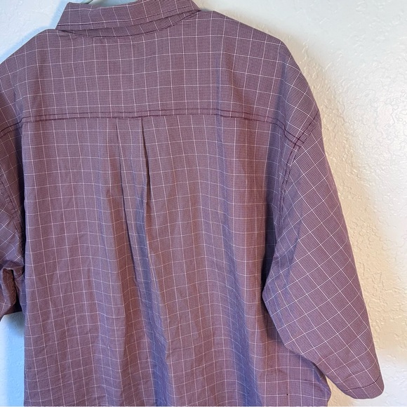 Dickies Relaxed fit XXL Red Striped Pocket Button up - Picture 10 of 10